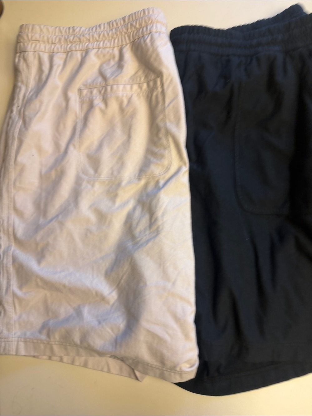 Athleta Cotton Elastic Waist Shorts 2 pairs 26